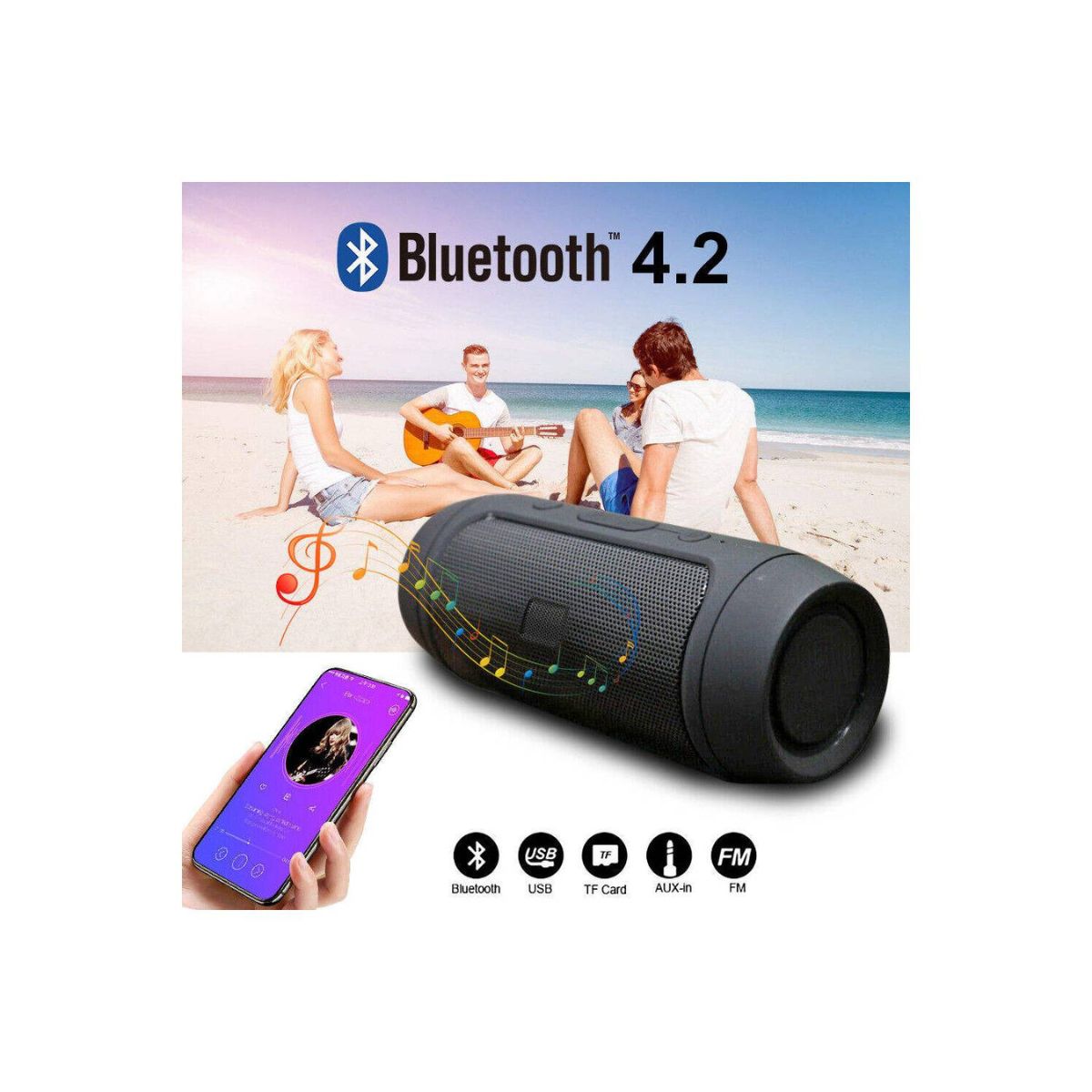 Económico Altavoz con Bluetooth